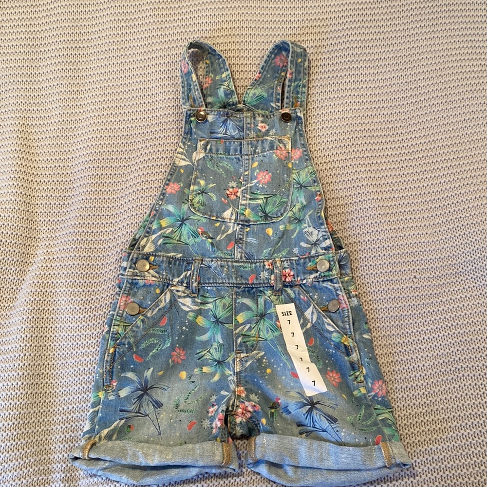 Mila and Rose baby overalls